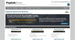 Desktop Screenshot of peplinkworks.com