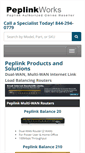 Mobile Screenshot of peplinkworks.com